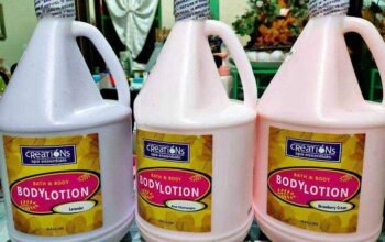 Creation body lotion gallon