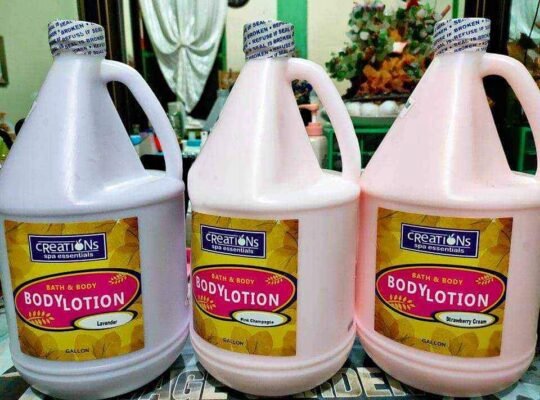 Creation body lotion gallon