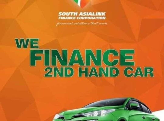 We accept financing of vehicles
