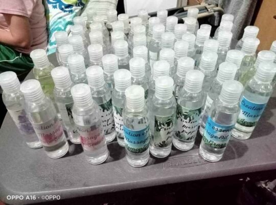 Creation massage oil