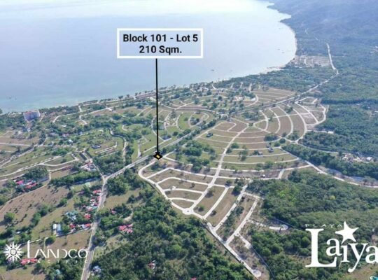 Lot only near Beach in Laiya Batangas