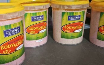 Creation body scrub minipail w/ apricot