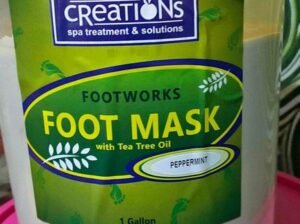 Creation footmask peppermint minipail