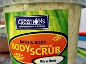 Creation body scrub tub 1 kilo