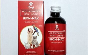 DOGI IRON-MAX 120ML (MULTIVITAMINS + MINERALS) VANILLA FALVOR / PARA SA ASO AT PUSA