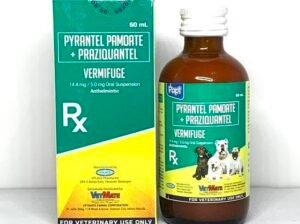 Papi Vermifuge Suspension 60ml for Pets / Vitamins for dogs cats