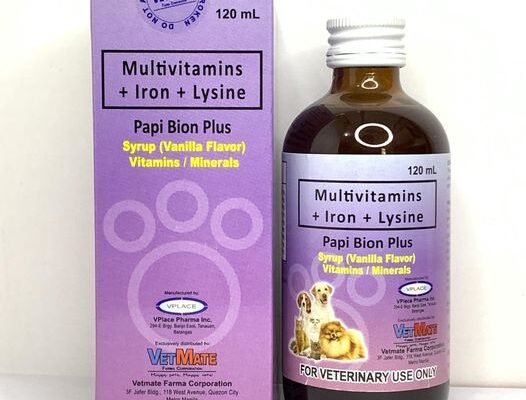 PAPI BION PLUS B COMPLEX 120ML / MULTIVITAMINS FOR DOGS & CATS