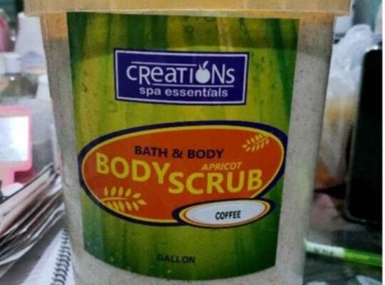 Creation body scrub minipail