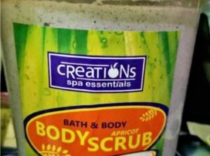 Creation body scrub minipail