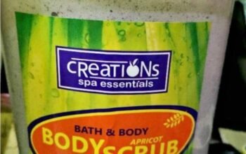 Creation body scrub minipail