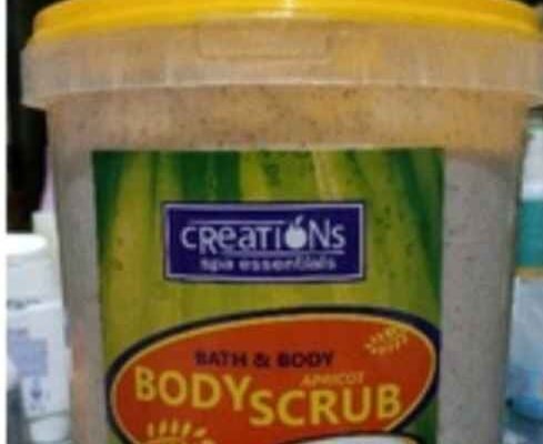 Creation body scrub minipail