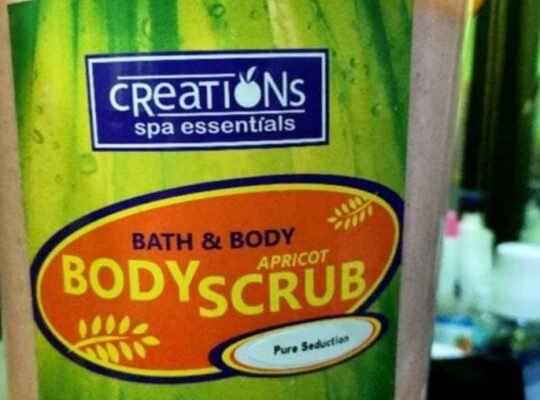 Creation body scrub minipail