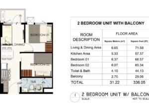 For Assume Balance 2BR Unit in Charm Residences