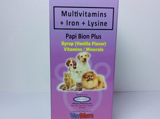 PAPI BION PLUS B COMPLEX 120ML / MULTIVITAMINS FOR DOGS & CATS