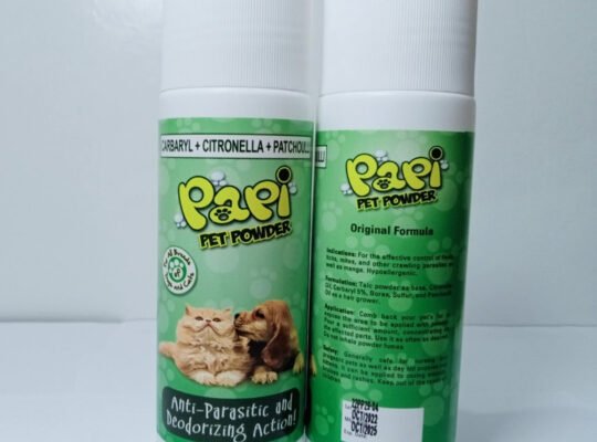 PAPI PET POWDER ANTI TICK AND FLEA 100 GRAMS / PARA SA ASO AT PUSA