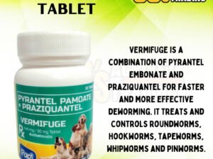 VERMIFUGE TABLET PARA SA ASO AT PUSA